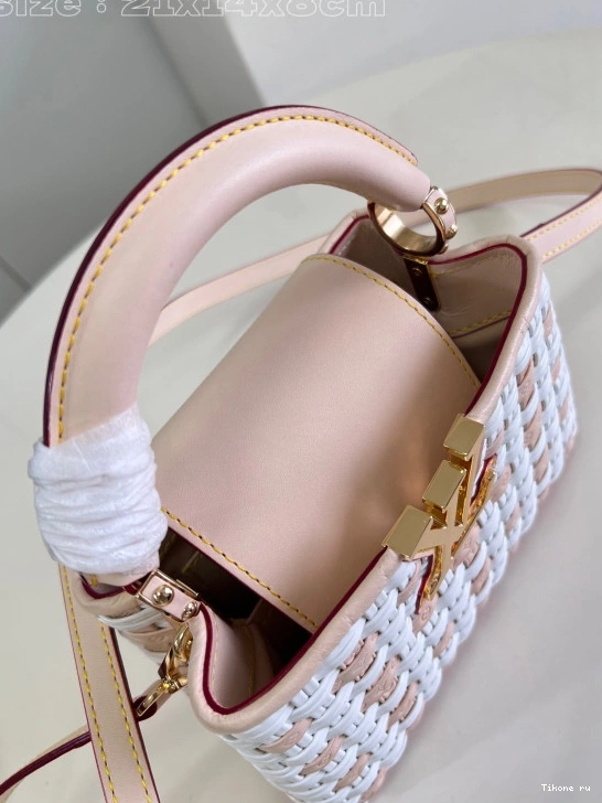 Cheap MINI-21*14*8CM CAPUCINES LOUIS VUITTON 0814